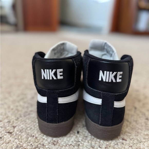 Nike SB Zoom Blazer Mid "Black/Dark Gum" Sneakers Mens Size 7.5 - Picture 6 of 10